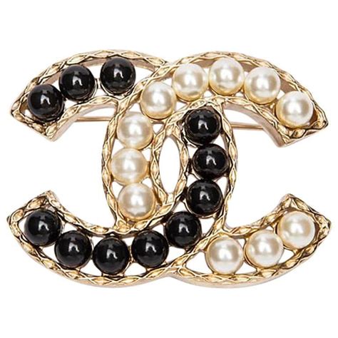 chanel brooch pearls|vintage coco chanel brooch.